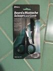 00210 Allary Beard Mustache Scissors And Comb