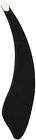 00qqj4fhbd8er9e Danielle Curved Tweezer Black 064323148726