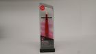 038097000962 Tweezerman Studio Collection Stainless Steel Slant Tweezer Red