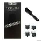 05110tcb Andis Blackout Trimmer Attachment Combs Brush 769489687545