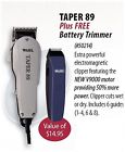 064132561228 Wahl Professional Clipper-taper 89
