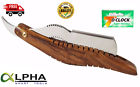 0788271736308 Alphasmarttools Wooden Handle Barber Hair Shaving Razor Vintage