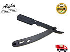0788271736315 Alphasmarttools New Straight Edge Razor Steel Folding Shaving