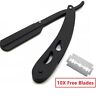 10636510501259 Unbranded Professional Straight Edge Razor Shaving Barber Knife 636510501333