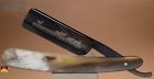 1092 Wacker Huntsman Full Hollow Ground Straight Razor Carbon 0799562451893