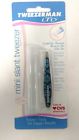 11147-lw Tweezerman Mini Slant Tweezer Beautiful Blue And Black 038097014228