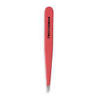 1230-rfc12 Tweezerman Colored Stainless Steel Slant Tweezer Geranium 038097005790