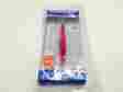 12344-l Tweezerman Ltd Stainless Steel Slant Tweezer Hot Pink