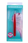 1241rda Tweezerman Free Shipping Point Stainless Box Steel Red Tweezers