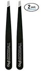 0906965 14000 Tweezerpro Professional Grade Stainless Steel Slant Tip Tweezers 090696140005