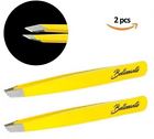 20 Bellesante Slant Tweezers And Pouch Premium Surgical Grade 0761856521421