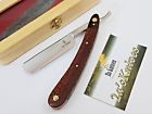 2018 Knives Work Of Custom Handmade Steel Snake Wood Razor