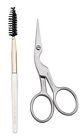2914-r Tweezerman Stainless Brow Shaping Scissors And Brush 885664639250