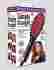 30204118713 Simply Straight Ceramic Hair Straightening Brush Black Pink 689777556615