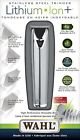 3205 Wahl Lithium Ion Stainless Steel Trimmer Silver 064132032056