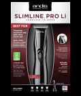 32475 Andis Slimline Pro Li Cordless Trimmer Black New 040102324758