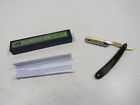 405-057-00 Dovo Bismarck Full Hollow Carbon Steel Straight Razor 753640926161