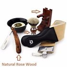 5056174602538 Haryali London Classic Straight Razor Silver Tip Badger