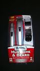 5606-5601 Wahl Mustache Beard Battery Trimmer Nos Pcs Bonus 043917102467