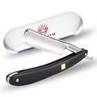 611040351610 Gold Dollar Razor Straight Wooden Shaving Single Edge