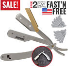 612608991903 Branded Straight Edge Razor Shaving Blade Barber Shaver