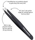 621-twzman-1230bp-b00glp2yuw Tweezerman Men Beard Hair Tweezers Eyebrow Slant Tip Sharp Pluck
