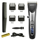 6240598209841 Npet Professional Electric Hair Clipper Rechargeable Trimmer Barber
