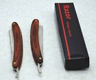 6453088451907 Straight Edge Razor Shaving Knife Pakkawood Handle Stainless