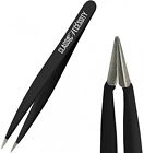 646000000000 Classic Necessity Pointed Tweezers Eyebrow And Ingrown Hair Remover Bonus Ebook Guide 646437193023