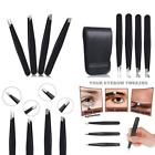 659103081548 Premium Stainless Steel Tweezers Set Of Pieces With