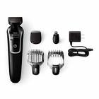 6887 Philips Norelco Grooming Kit Rechargeable Beard Trimmer Barber 689749336887