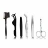 6v-gegr-bsis Yinuowei Professional Makeup Tweezer Set Eyebrow Scissors Slant 661021310747