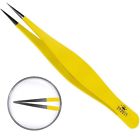 7.99e Majestic Bombay Tweezem Stainless Steel Precision Tweezers For Ingrown Hair Eyebrow New