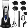 714676552557 Elehot Hair Clipper Cordless Rechargeable Trimmer Guide Combs