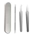 723980284306 Mifacie Tweezers For Ingrown Hair Curved Blackhead Remover
