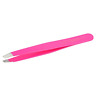727 Nippes Stainless Steel Slant Pink Tweezers Precision Pointed 689720189457
