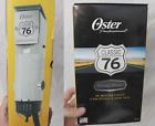 76076-130 Oster Rare Limited Edition Hair Clipper Chrome Finish 034264455757