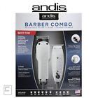77074 Andis Professional Barber Combo Kit Fade Clippers Hair 689816977074