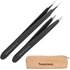 8062771 Tweezees Precision Black Coated 794168062771