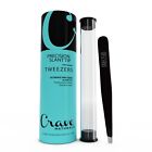 820103447355 Crave Naturals Best Professional Brow Shaping Tweezers Stainless