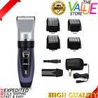 8444 Mens Wireless Cordless Rechargeable Hair Trimmer Beard Clipper 763163778444