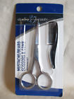 981205 Mens Beard Mustache Scissors Comb Trimming Kit 049022950603