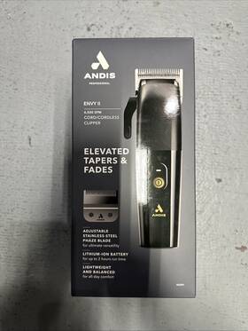 Andis 040102004131 Envy Ii Cordless Clipper Professional Lithium-ion Electric Beard And Hair C