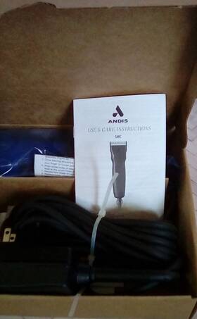 Andis 040102337857 Proclip Excel Clipper Professional 5-speed Motor .open Box