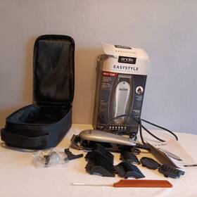18695 Andis Easystyle Adjustable Blade Clipper Missing Barber Cape. Tested Works A6