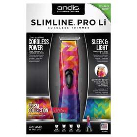 32490 Andis Slimlinepro D-8 Li Cordless T-blade Trimmer Prism Collection #32490 Used
