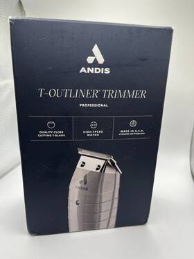 Andis 4780 Professional T-outliner Beard And Hair Trimmer Chipped Blade - Read