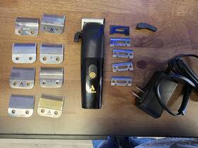 562530 Andis Envy Ii Cordless Clipper With Extras Black