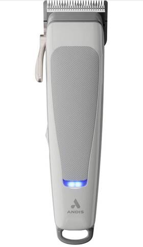 86100 Andis Revite Cordless Clipper With Stainless Steel Blade -gray Lightlyused