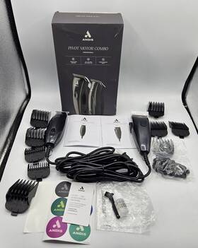 Gb-1102 Andis 24810 Professional Pivotpro Speedmaster Hair Clipper Beard Trimmer - Black